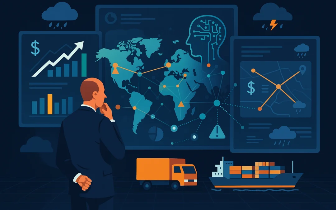 Generative AI in Supply Chain Management: From Scenario Planning to Synthetic Foresight